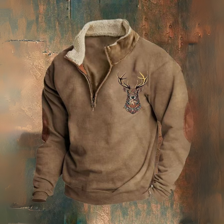 PAOLO™ | Trui met Halve Rits