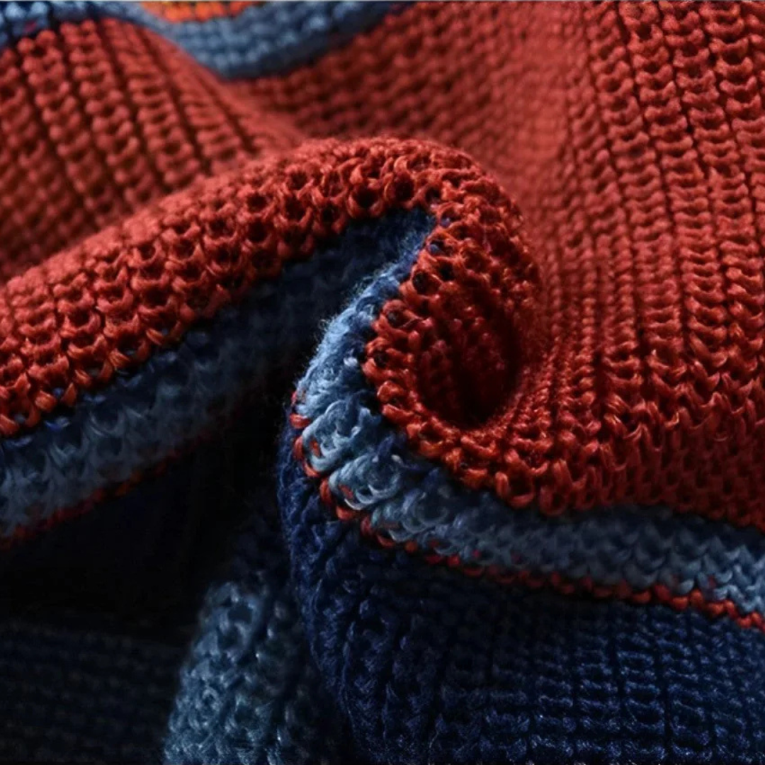 Multikleur stijlvol vest