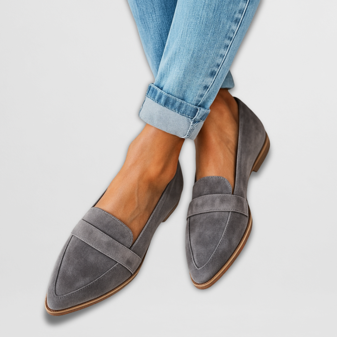 Nadia - Suède Loafers