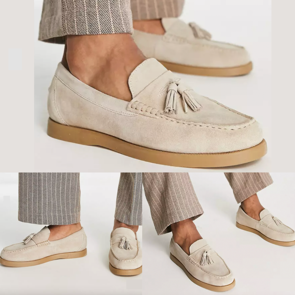 Julian | Zachte Tassel Loafers