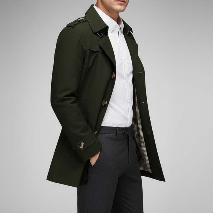 Waterdichte stijlvolle regenjas