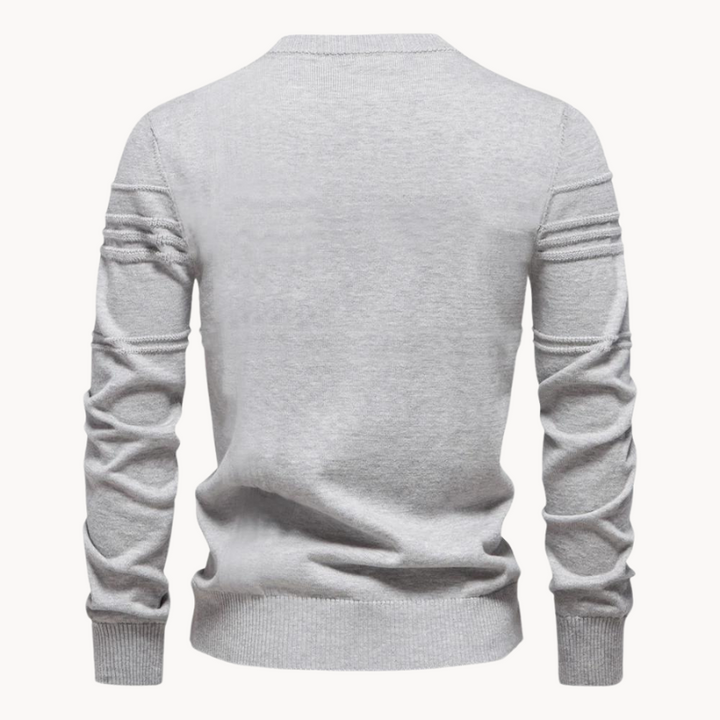 Stijlvolle herenpullover met ruitdesign