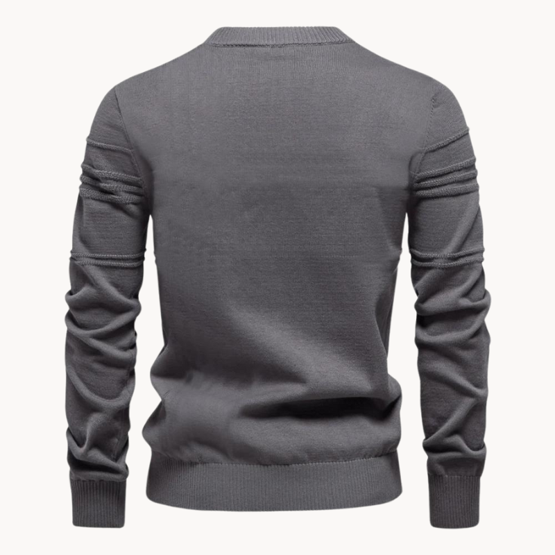 Stijlvolle herenpullover met ruitdesign