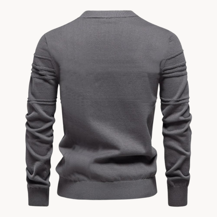 Stijlvolle herenpullover met ruitdesign