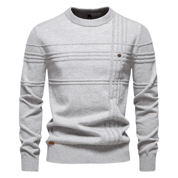 Stijlvolle herenpullover met ruitdesign