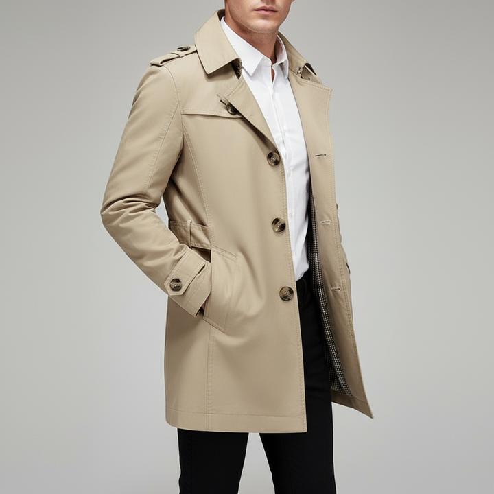 Waterdichte stijlvolle regenjas